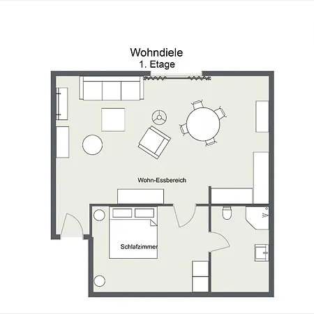 Апартаменты Wohndiele 2